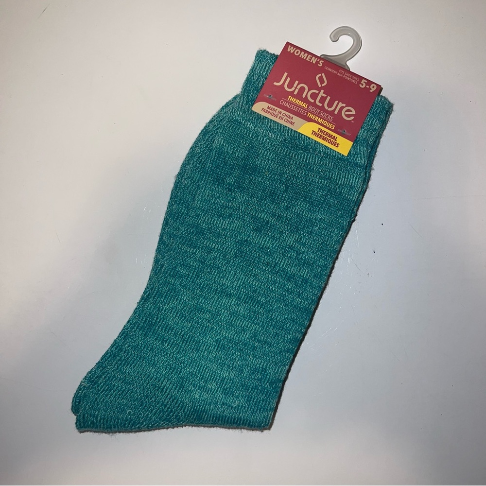 🧦 🛍️ 5/$20 - Teal Thermal Juncture Socks for Women